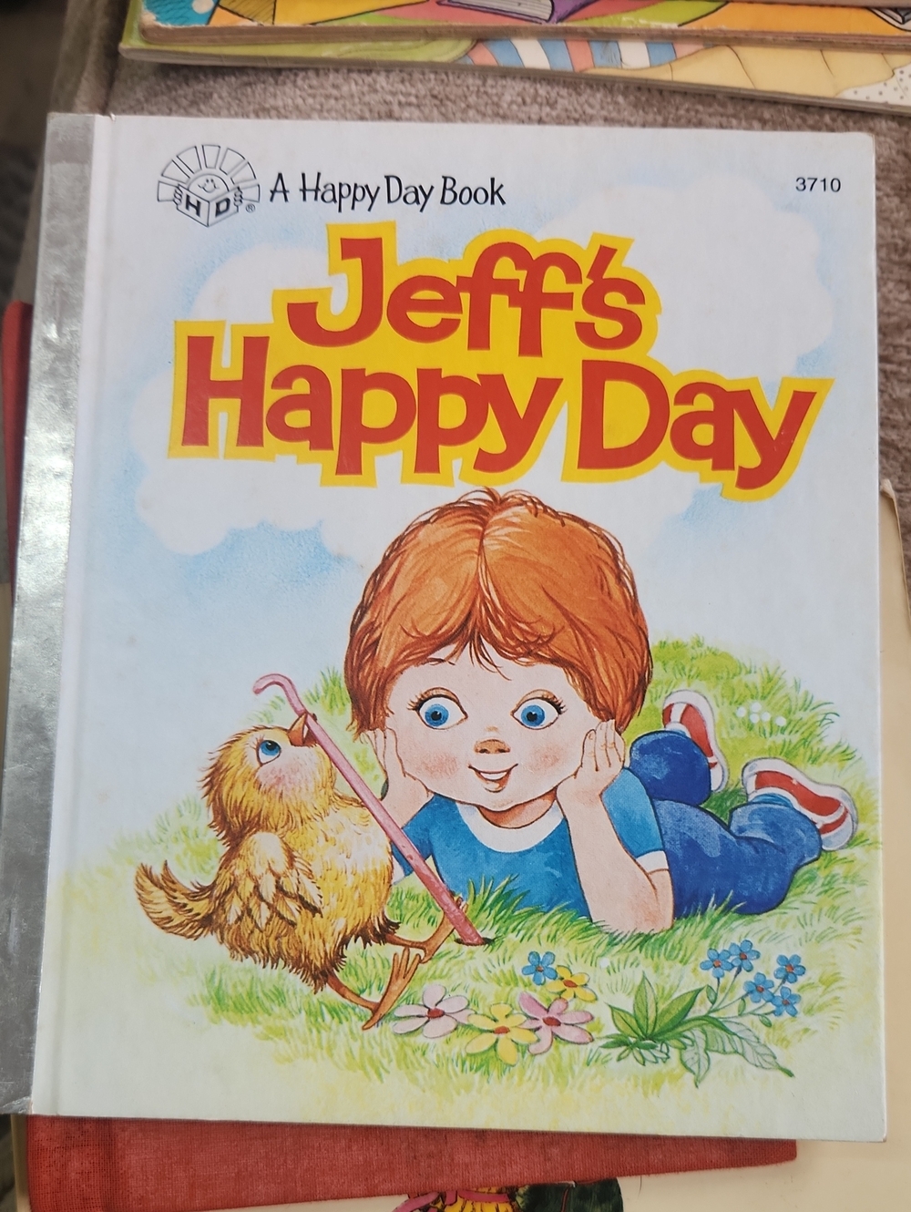 Jeff's Happy Day Children's Book - Bright Illustrated Cover